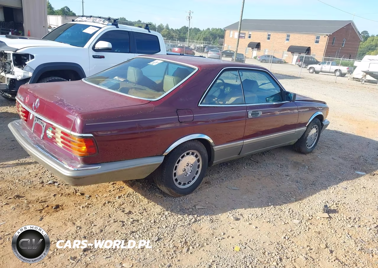 1986 Mercedes-Benz 560 Sec VIN:WDBCA45D5GA200646 - 4