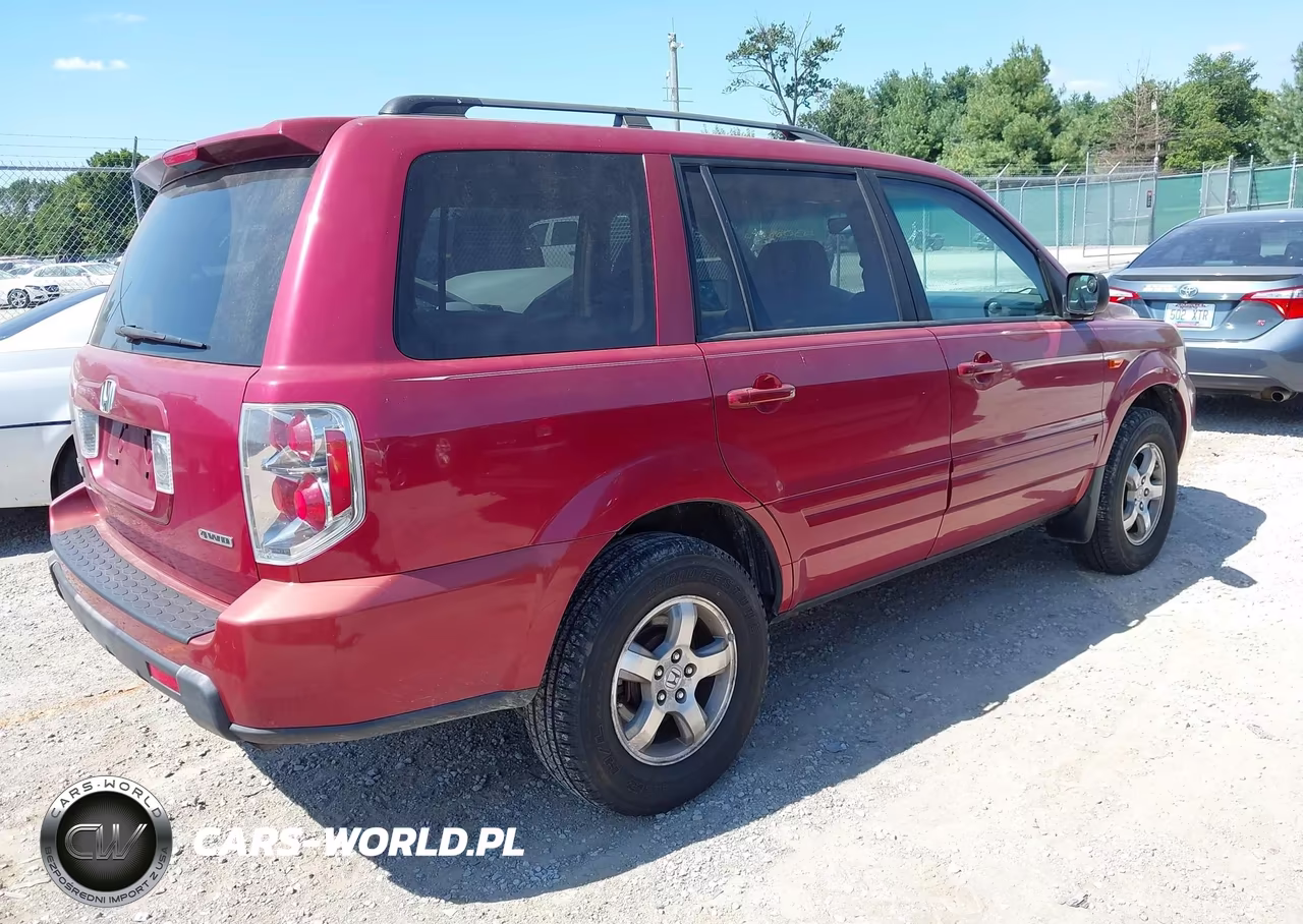 2006 Honda Pilot Ex-L VIN:2HKYF18526H508053 - 4