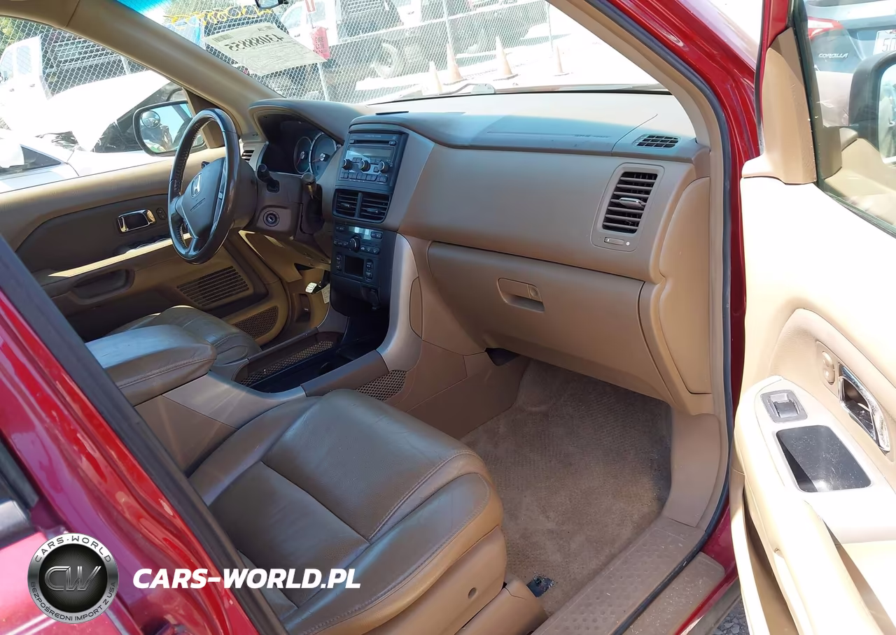 2006 Honda Pilot Ex-L VIN:2HKYF18526H508053 - 5