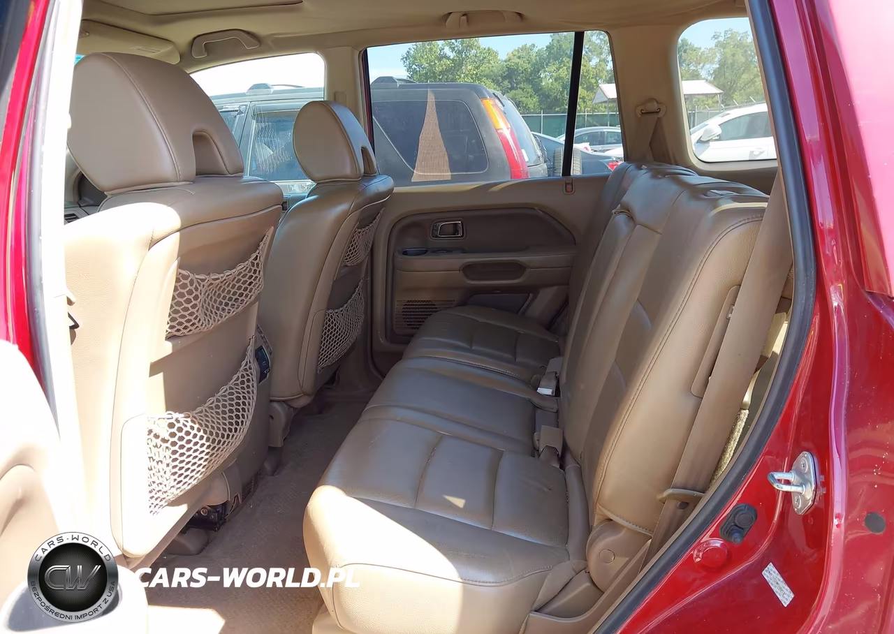 2006 Honda Pilot Ex-L VIN:2HKYF18526H508053 - 8