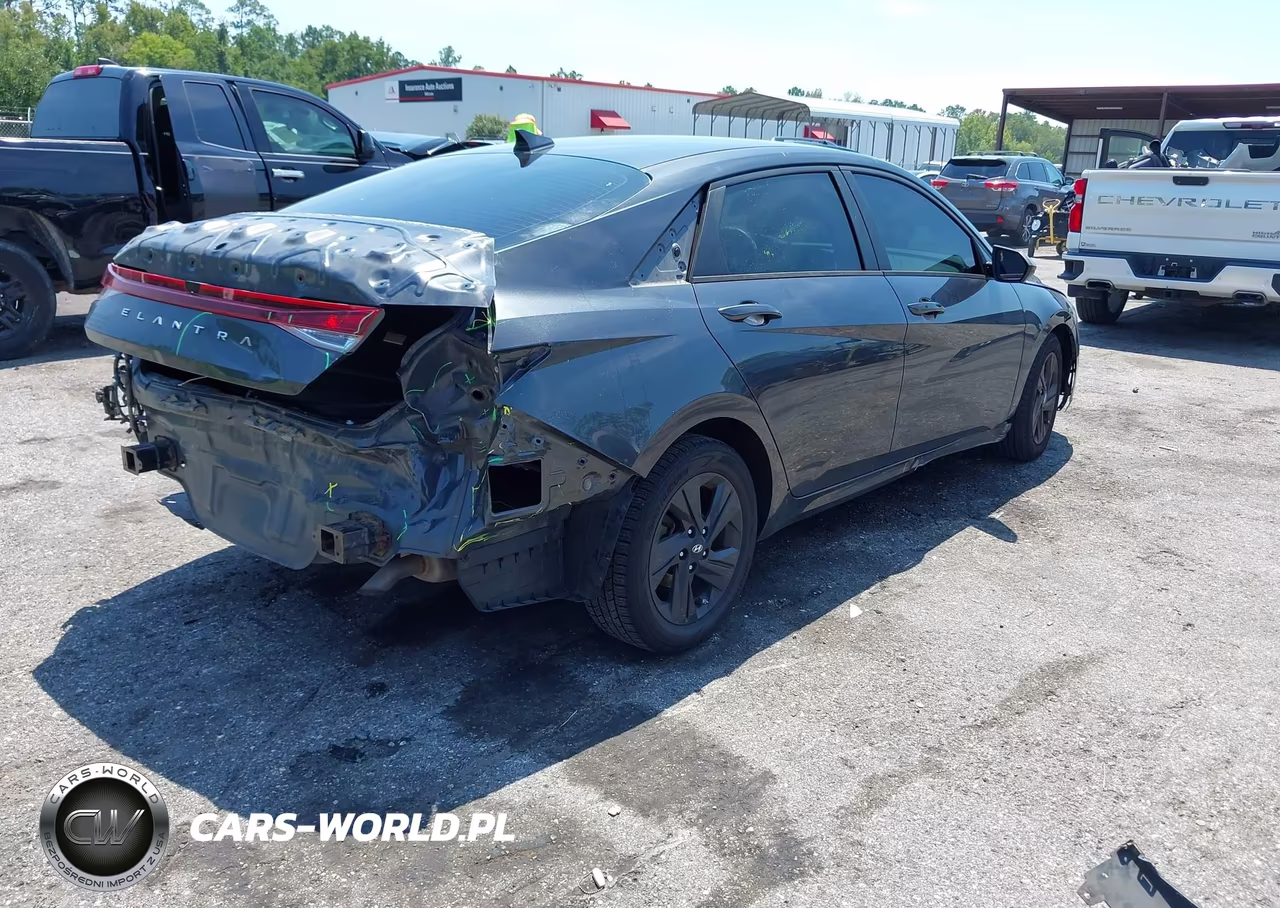 2021 Hyundai Elantra Sel VIN:5NPLM4AG8MH009512 - 4