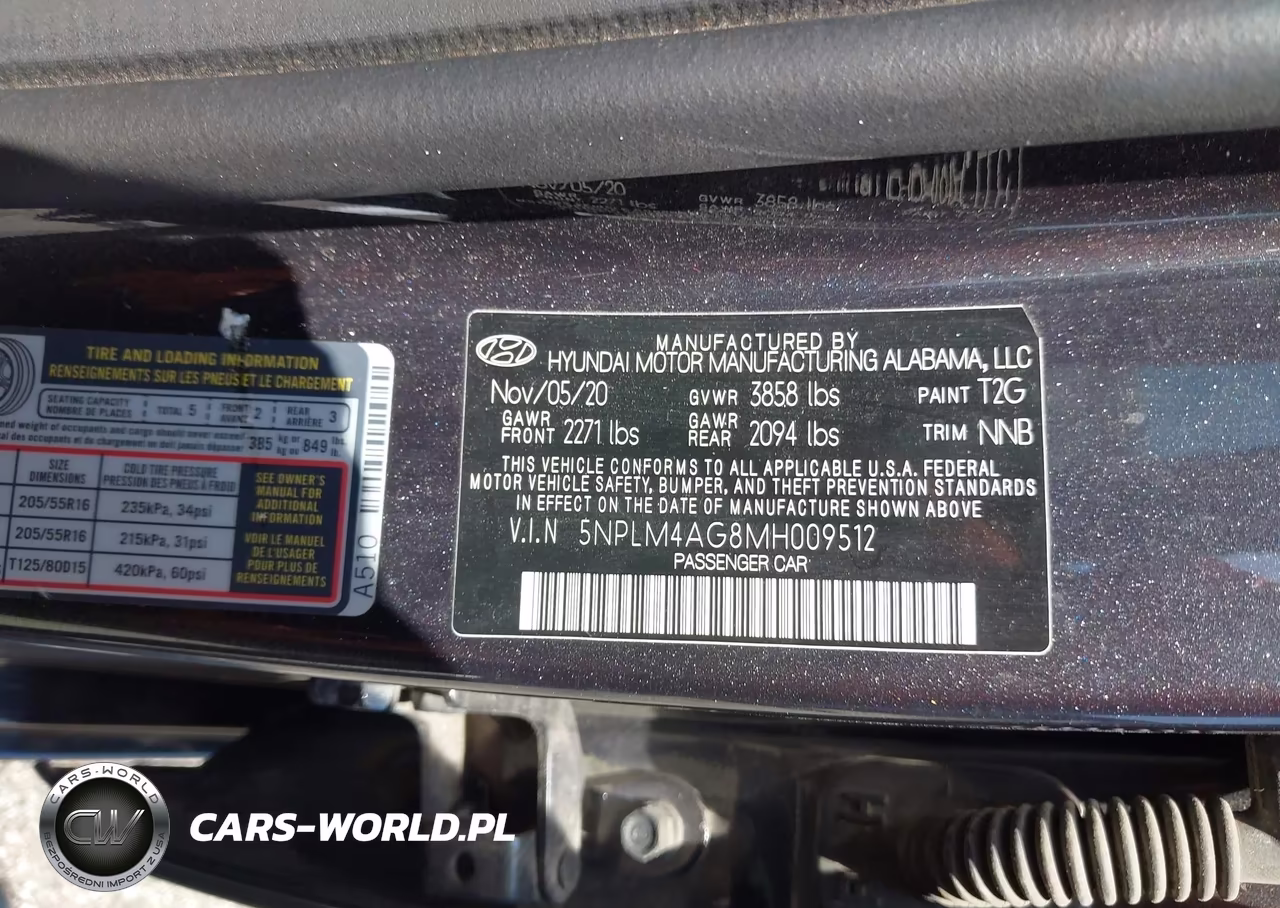 2021 Hyundai Elantra Sel VIN:5NPLM4AG8MH009512 - 9