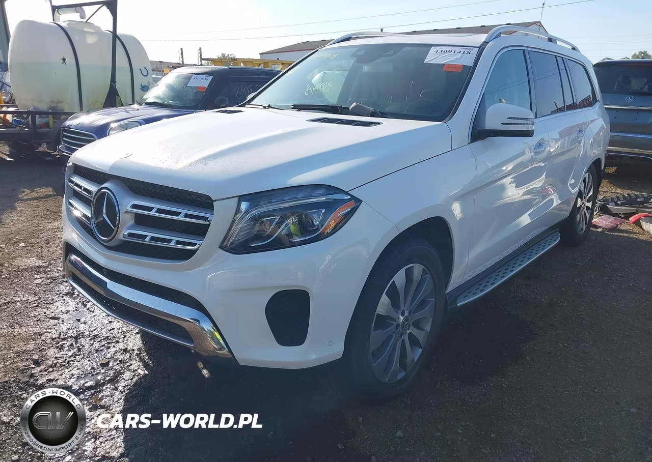 2018 Mercedes-Benz Gls 450 4Matic VIN:4JGDF6EE6JB076816 - 2