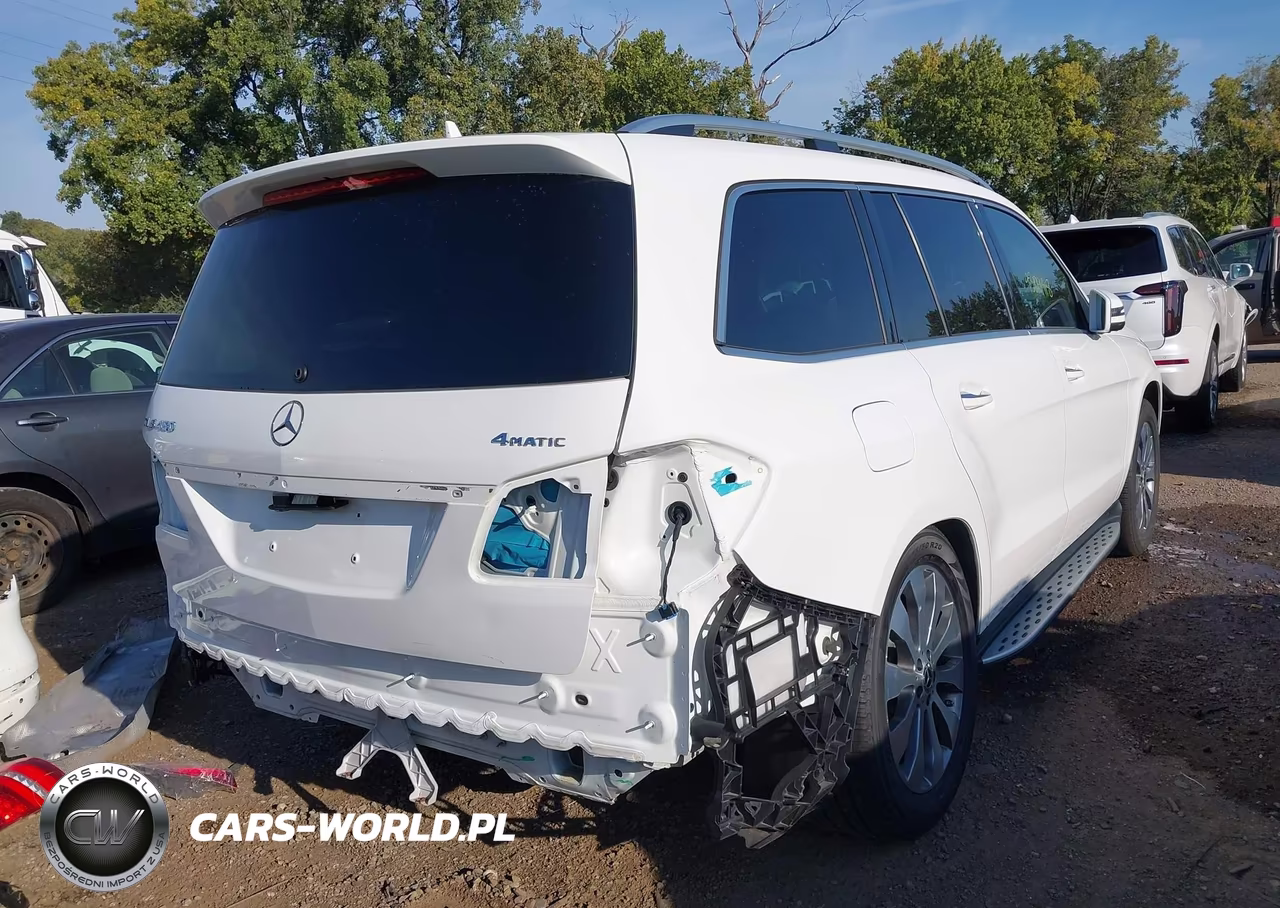 2018 Mercedes-Benz Gls 450 4Matic VIN:4JGDF6EE6JB076816 - 4