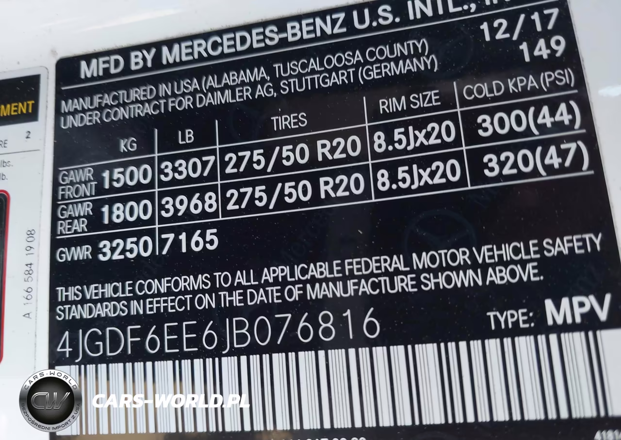 2018 Mercedes-Benz Gls 450 4Matic VIN:4JGDF6EE6JB076816 - 9