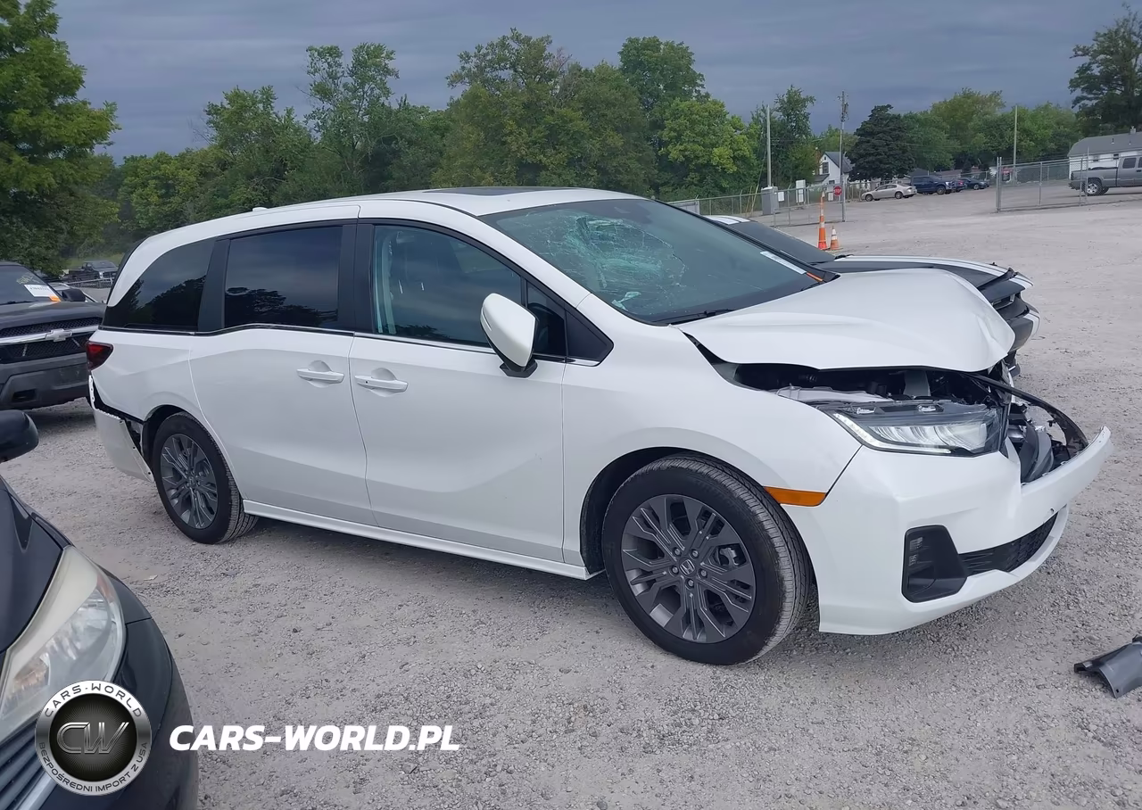 2025 Honda Odyssey Touring VIN:5FNRL6H87SB052953 - 14