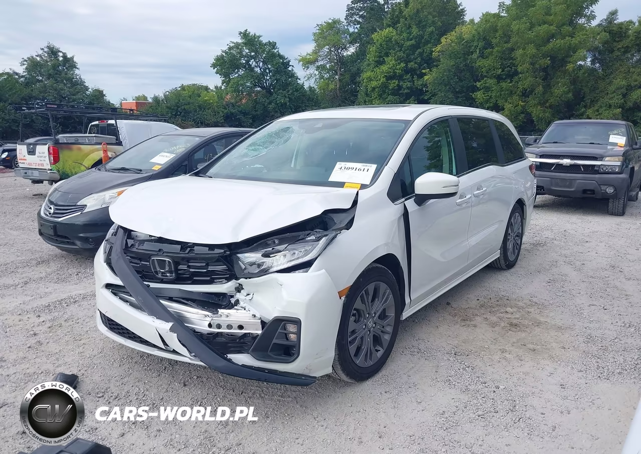 2025 Honda Odyssey Touring VIN:5FNRL6H87SB052953 - 2