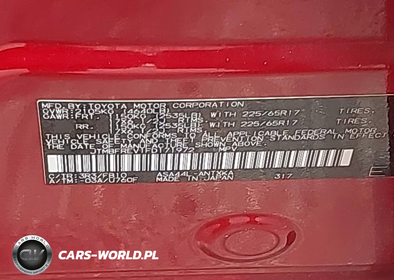 2015 Toyota Rav4 Le VIN:JTMBFREV1FD171972 - 9