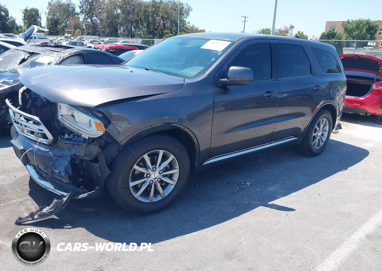 2018 Dodge Durango Sxt Rwd VIN:1C4RDHAG5JC474063 - 2