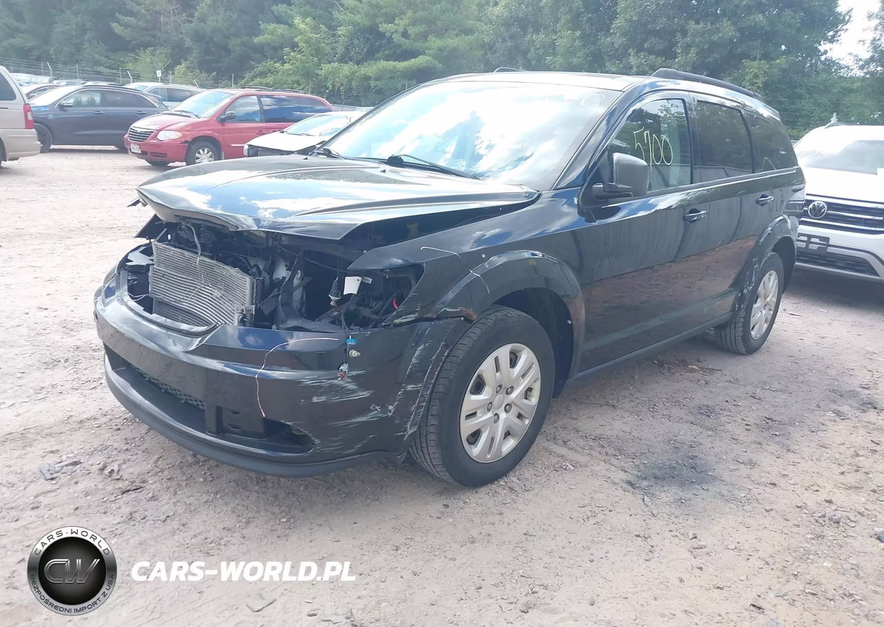 2018 Dodge Journey Se VIN:3C4PDCAB2JT166769 - 2
