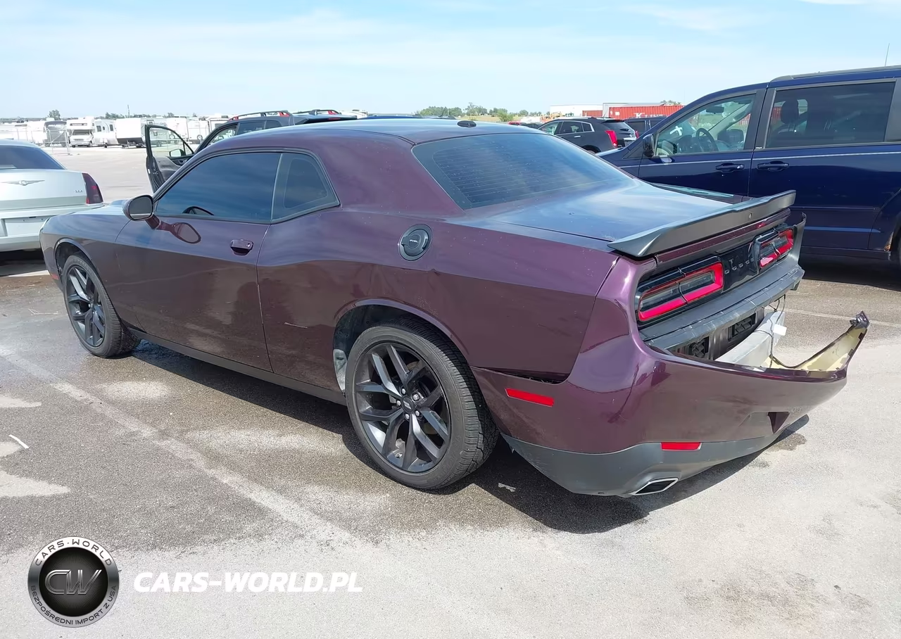 2022 Dodge Challenger Sxt VIN:2C3CDZAG7NH187939 - 3