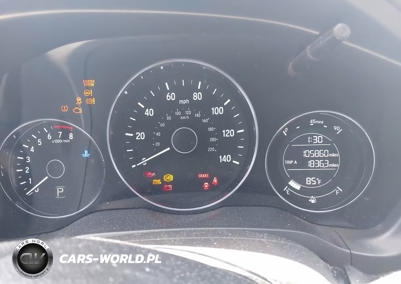 2016 Honda Hr-V Ex VIN:3CZRU6H56GM755542 - 7