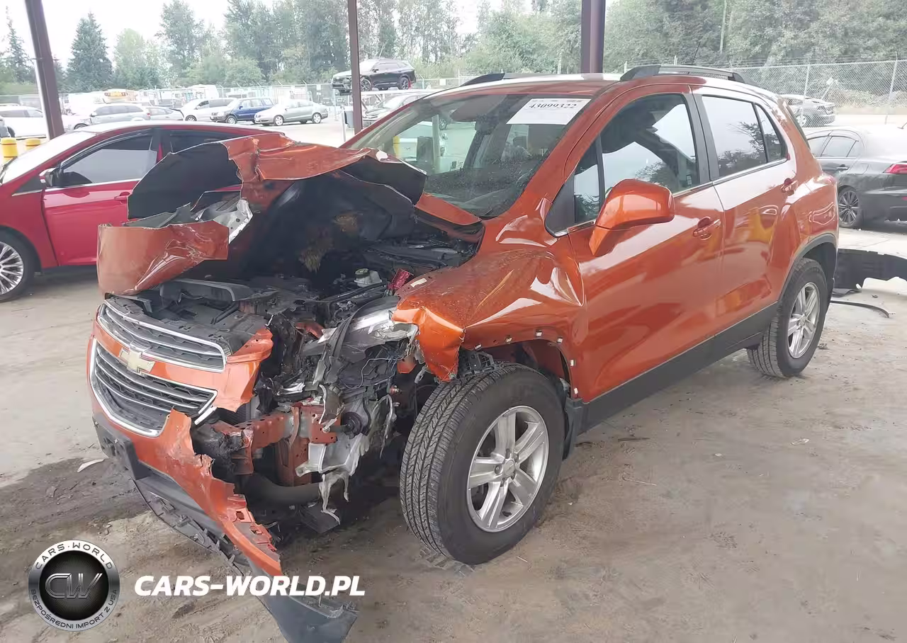 2015 Chevrolet Trax Lt VIN:KL7CJRSB2FB098083 - 2