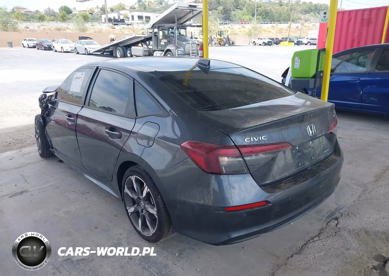 2025 Honda Civic Hybrid Sport-Sport Touring VIN:2HGFE4F84SH337478 - 3