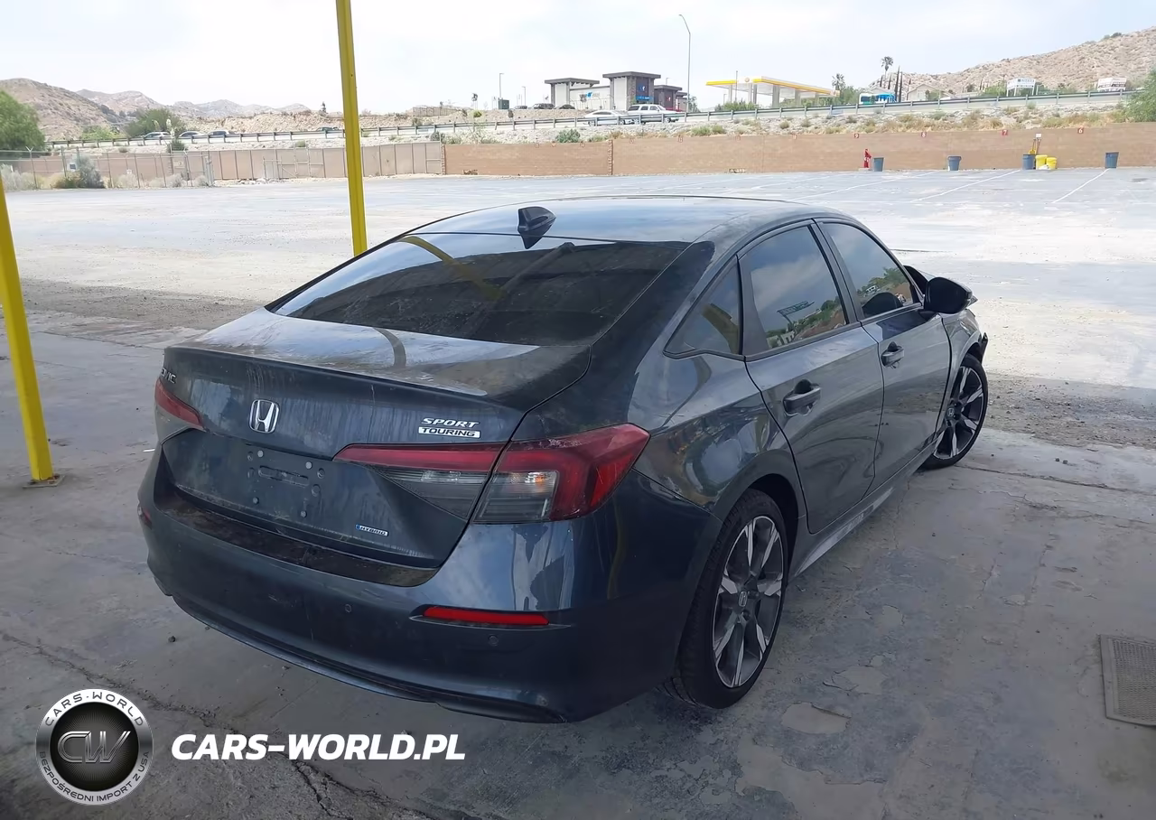 2025 Honda Civic Hybrid Sport-Sport Touring VIN:2HGFE4F84SH337478 - 4