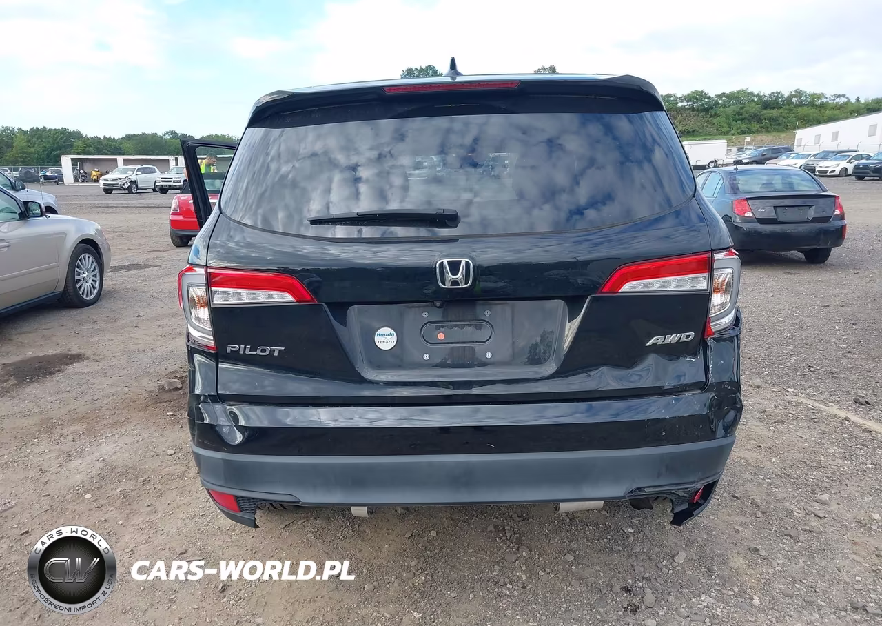 2020 Honda Pilot Awd Ex-L VIN:5FNYF6H57LB047407 - 6