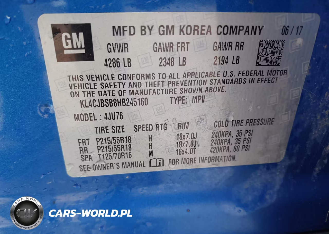 2017 Buick Encore Preferred Ii VIN:KL4CJBSB8HB245160 - 9