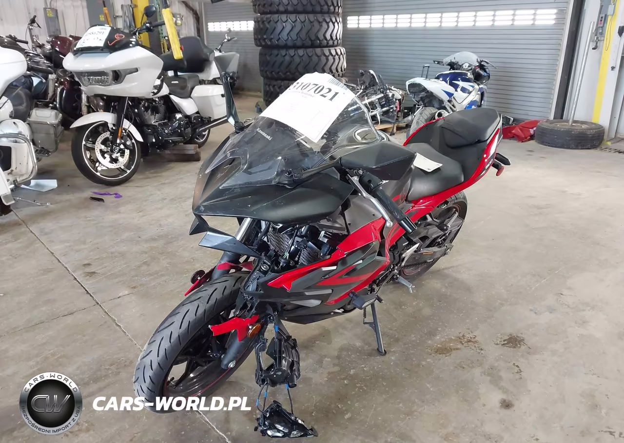 2025 Kawasaki Ex500 A-B VIN:ML5EXGJ11SDA53039 - 2
