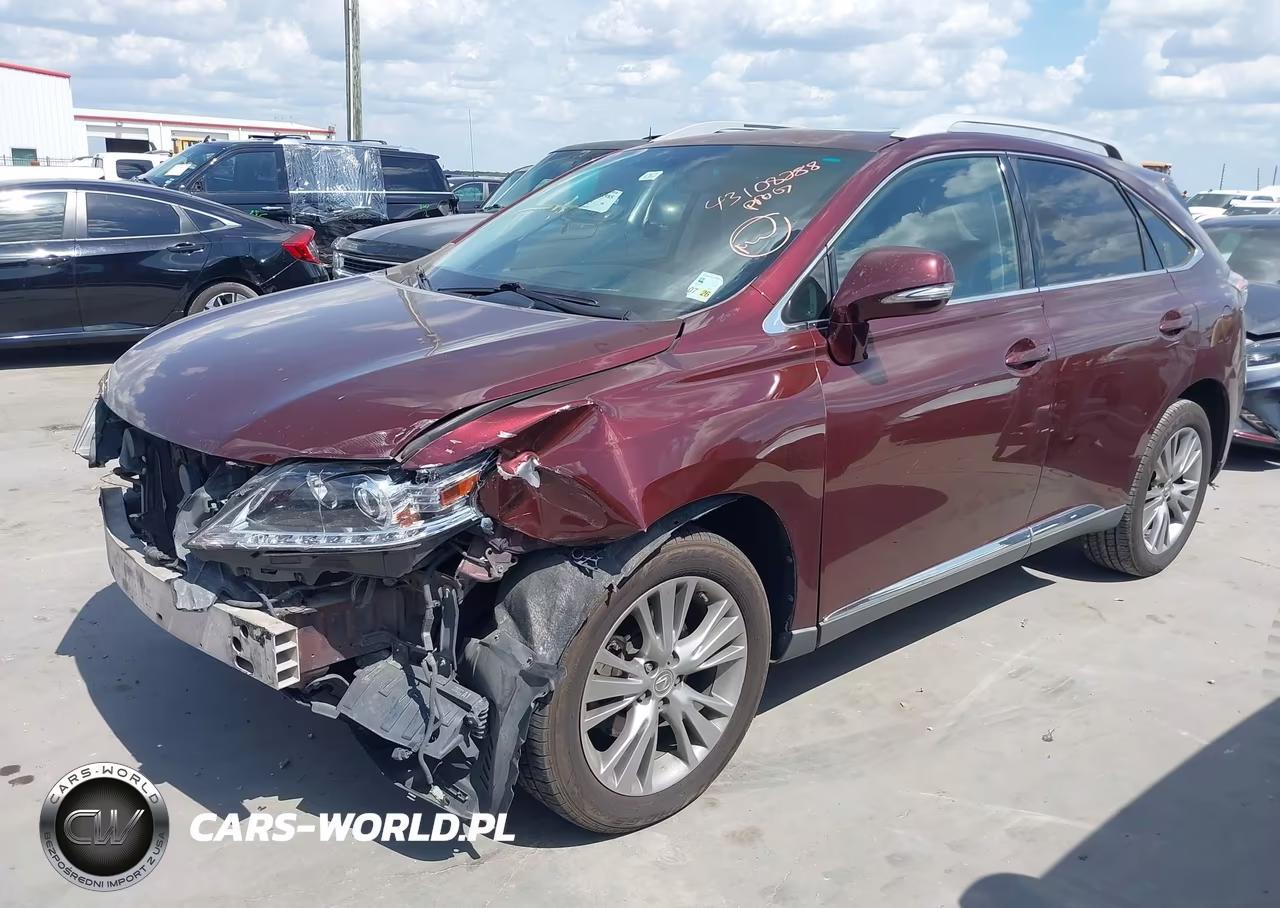 2013 Lexus Rx 350 VIN:2T2ZK1BA1DC124959 - 2