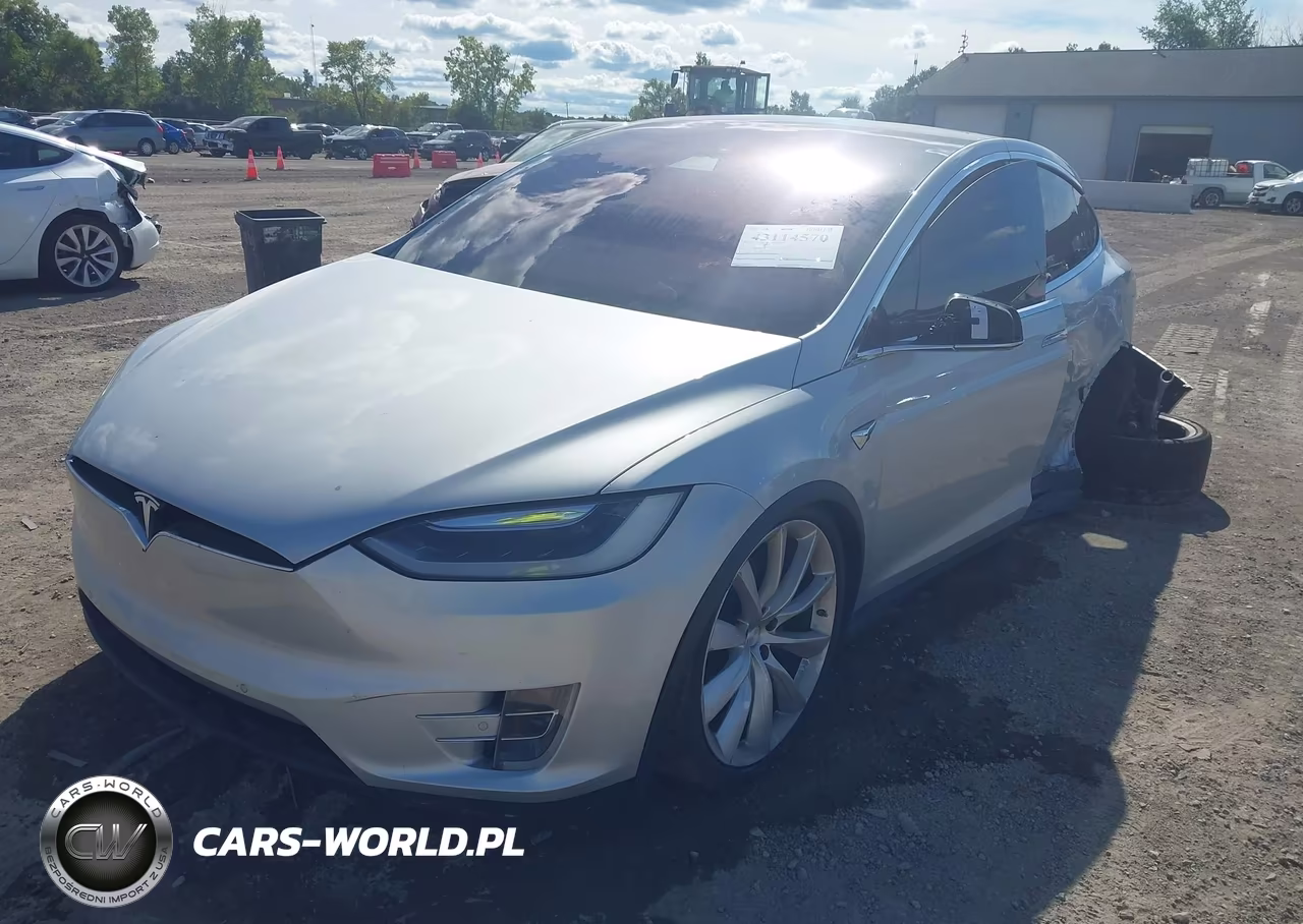 2017 Tesla Model X 100D-75D-90D VIN:5YJXCAE2XHF048804 - 2