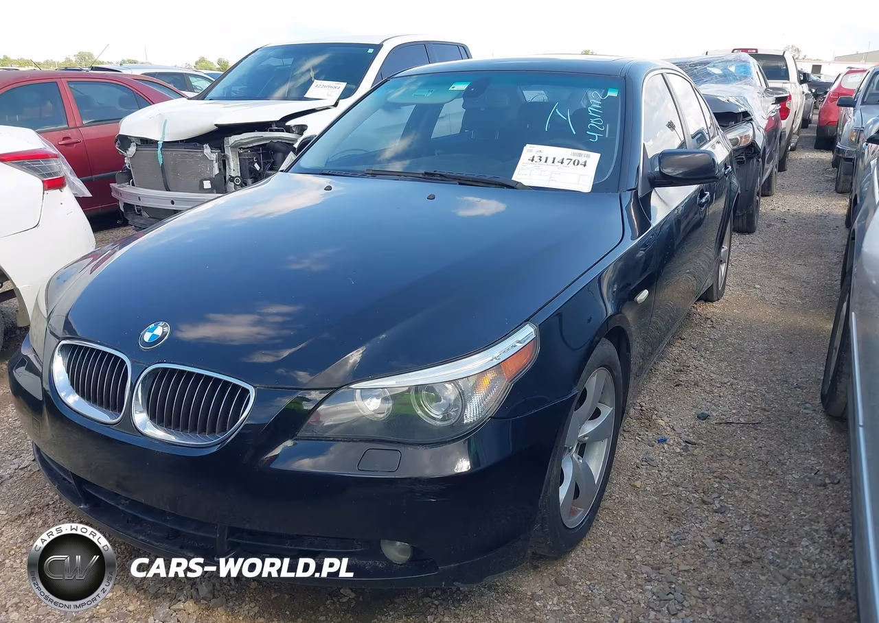 2006 BMW 525I VIN:WBANE53576CK87272 - 2