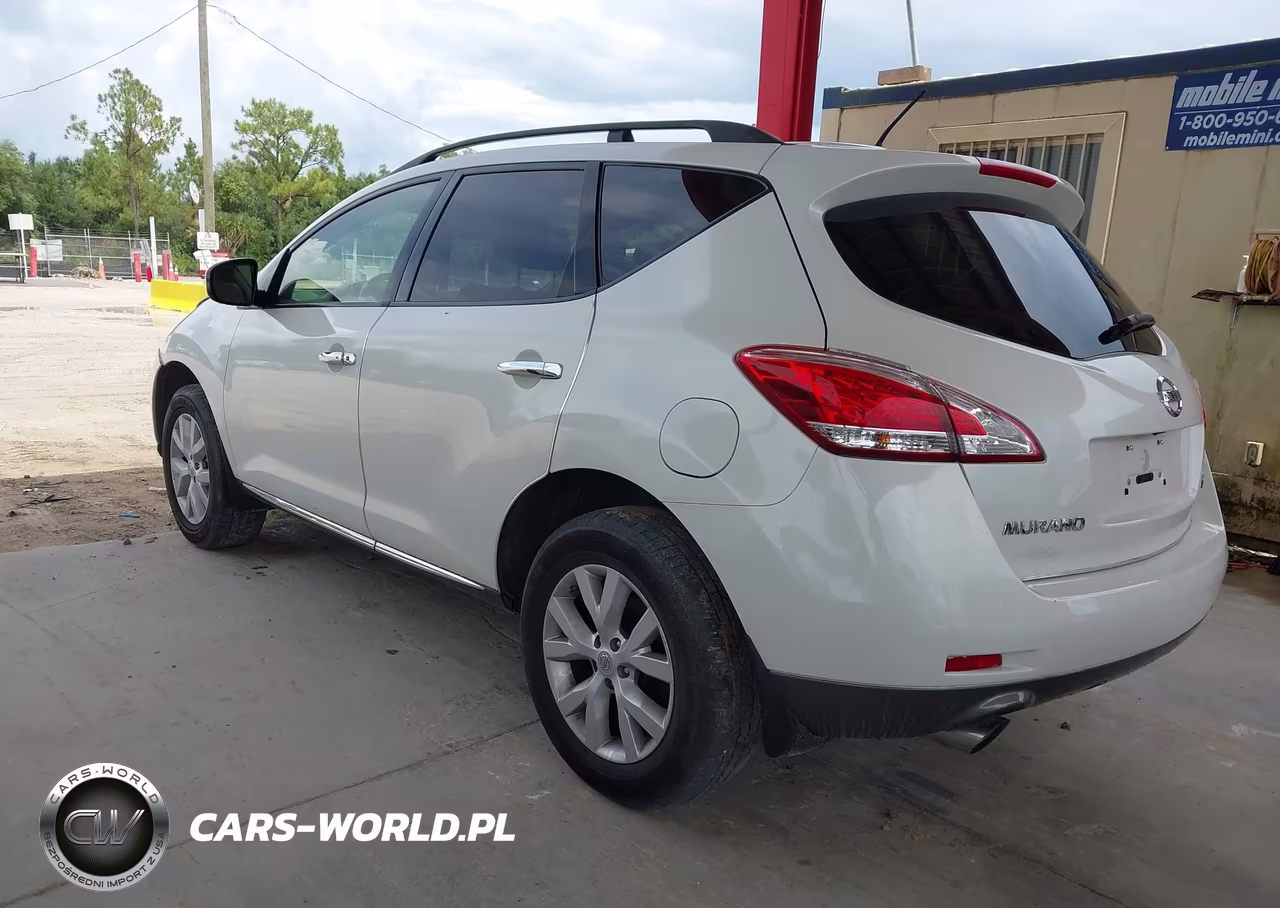2014 Nissan Murano Sl VIN:JN8AZ1MU2EW419764 - 3