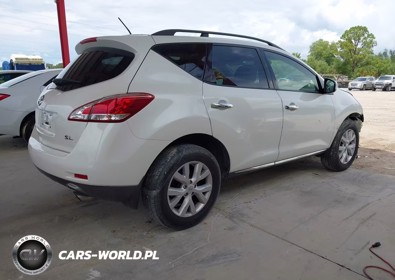2014 Nissan Murano Sl VIN:JN8AZ1MU2EW419764 - 4