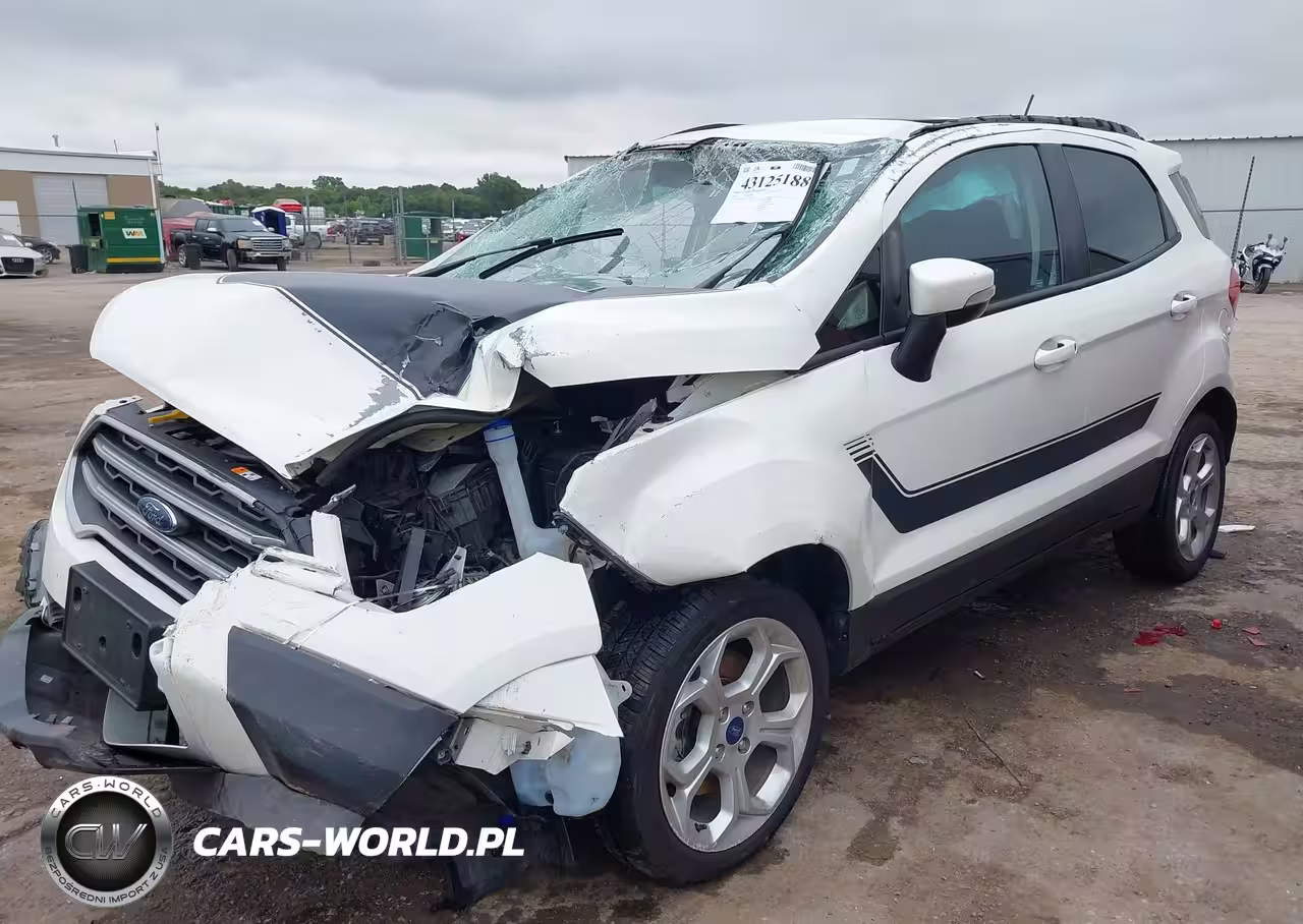 2021 Ford Ecosport Se VIN:MAJ3S2GE4MC437353 - 2