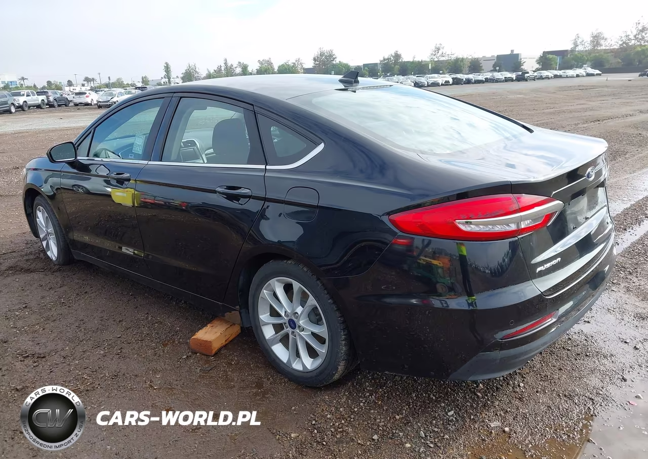 2020 Ford Fusion Hybrid Se VIN:3FA6P0LU8LR258538 - 3