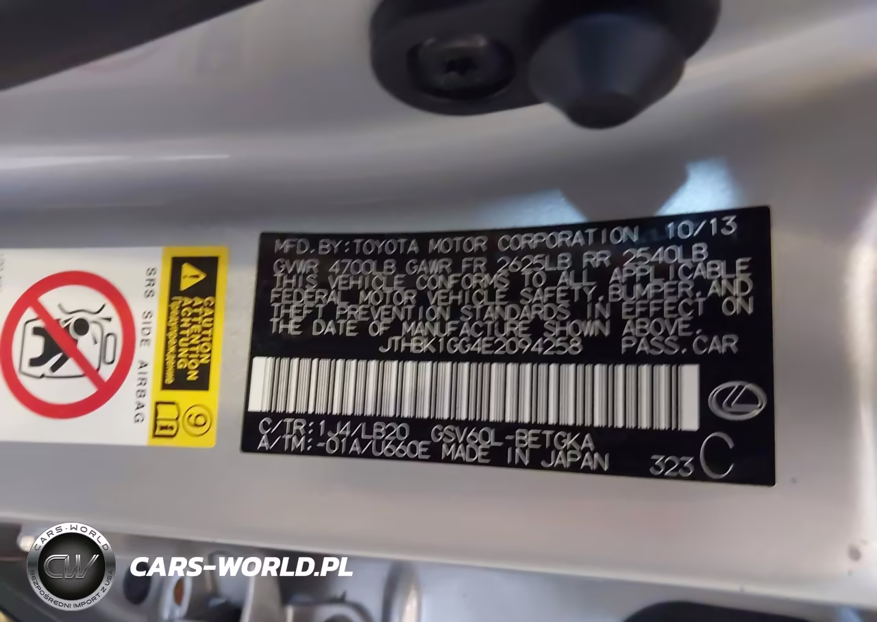 2014 Lexus Es 350 VIN:JTHBK1GG4E2094258 - 9