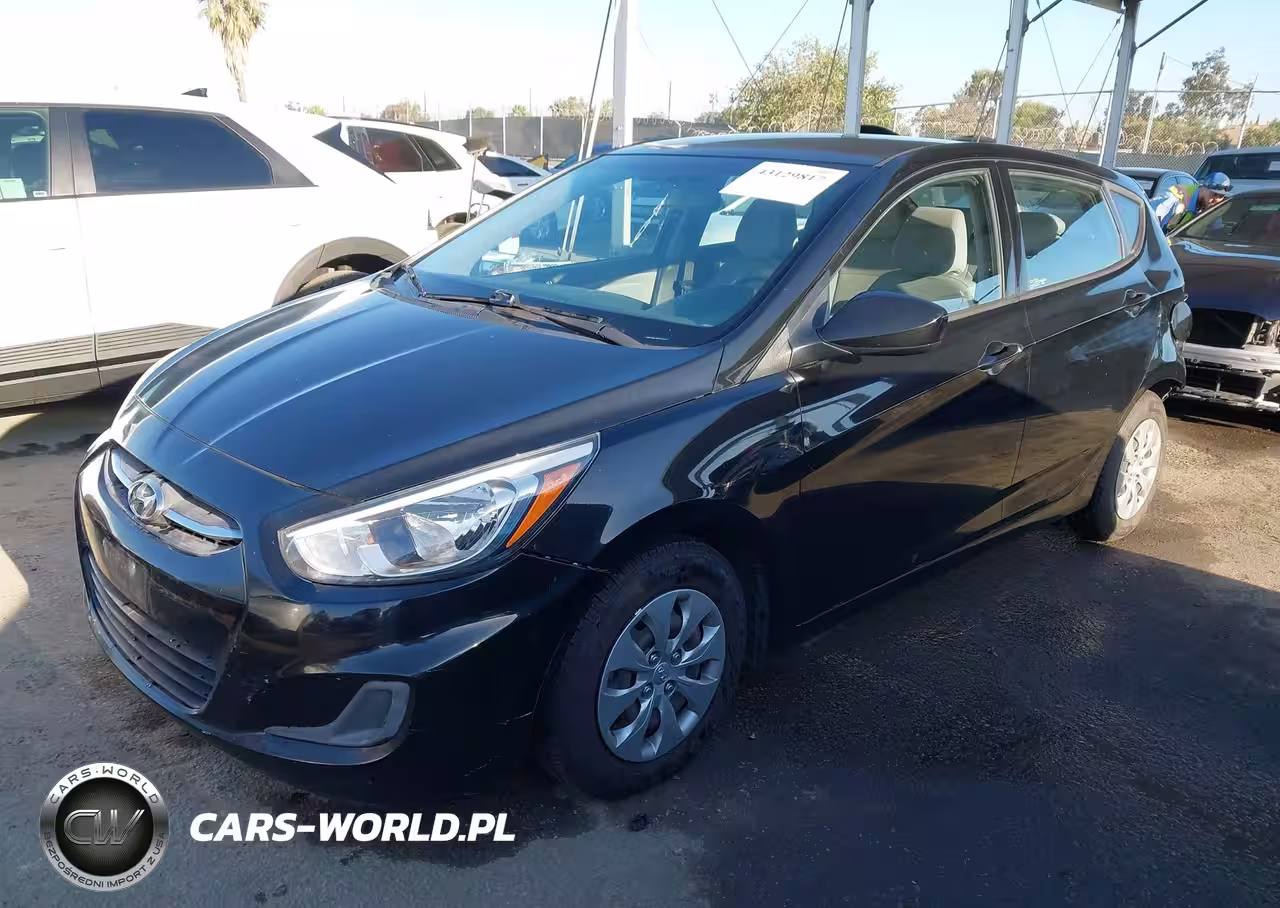 2017 Hyundai Accent Se VIN:KMHCT5AE1HU326109 - 2