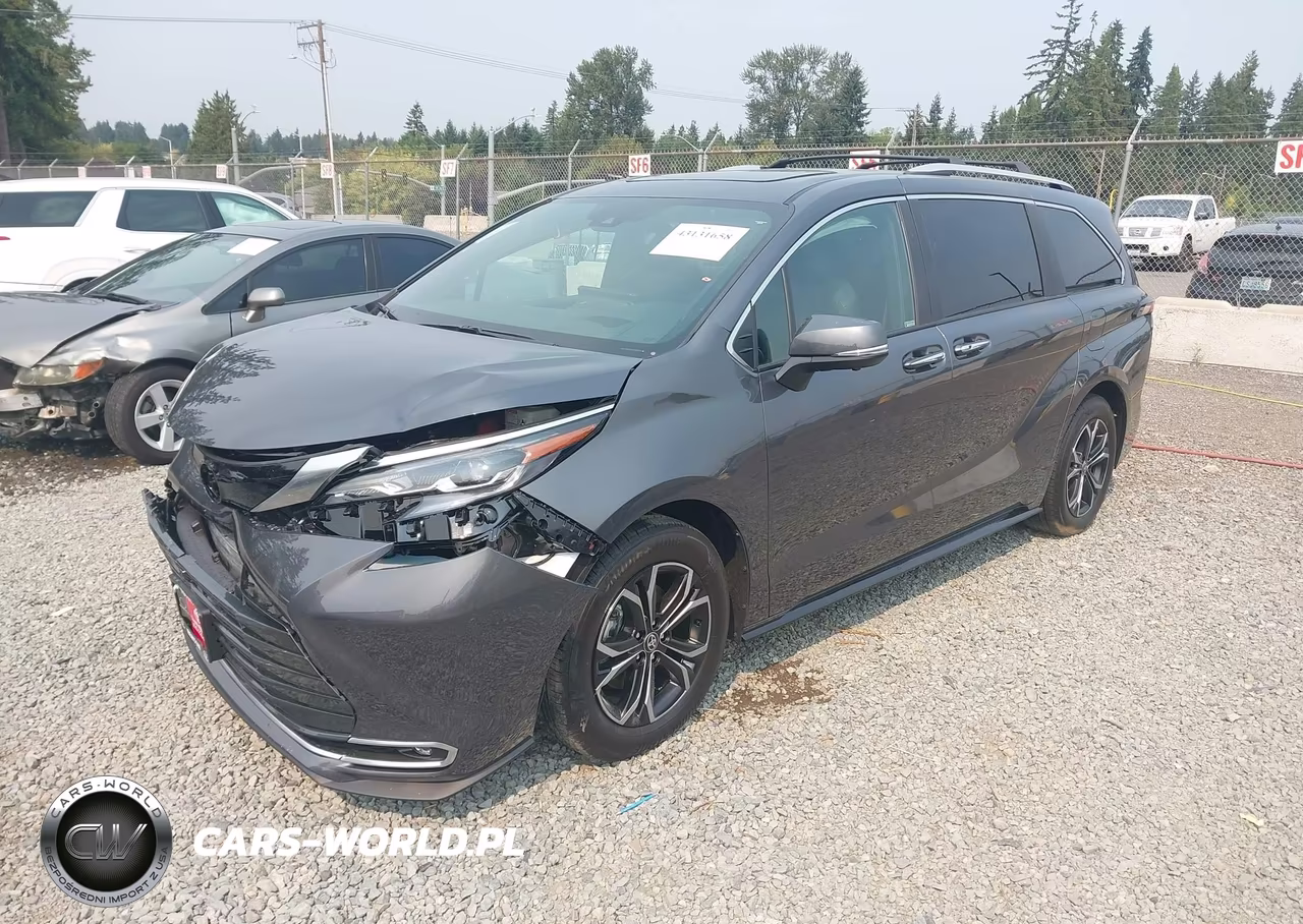 2025 Toyota Sienna Platinum VIN:5TDESKFC6SS205724 - 2
