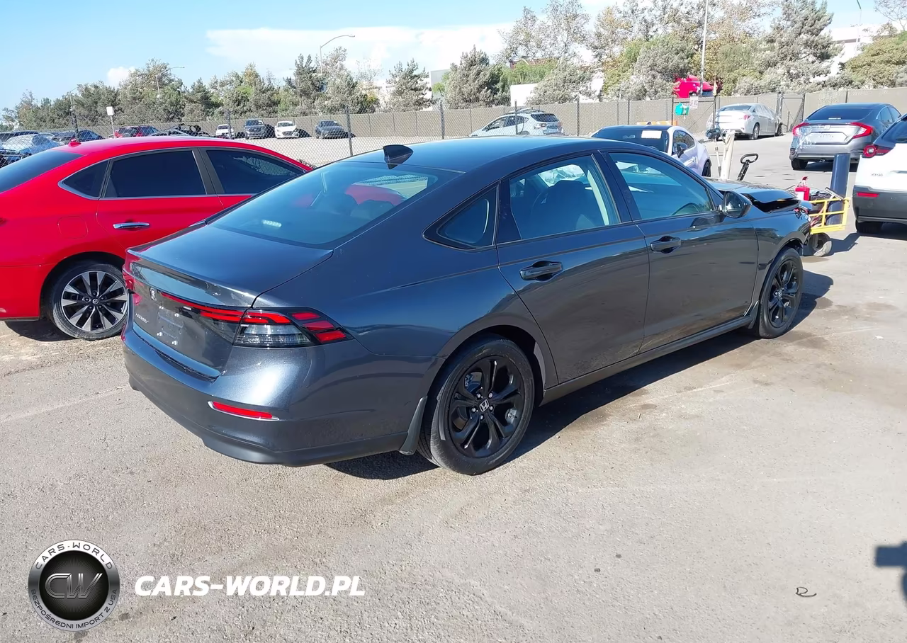 2025 Honda Accord Se VIN:1HGCY1F43SA039010 - 4