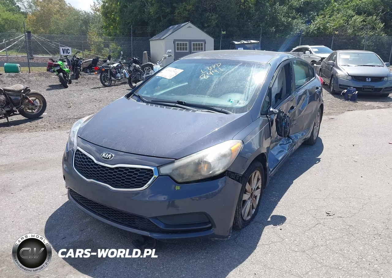 2014 Kia Forte Lx VIN:KNAFX4A61E5148441 - 13