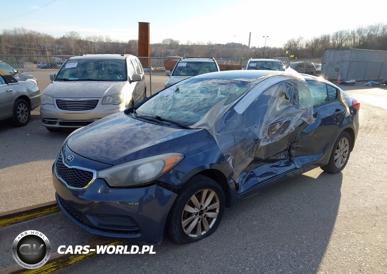 2014 Kia Forte Lx VIN:KNAFX4A61E5148441 - 2