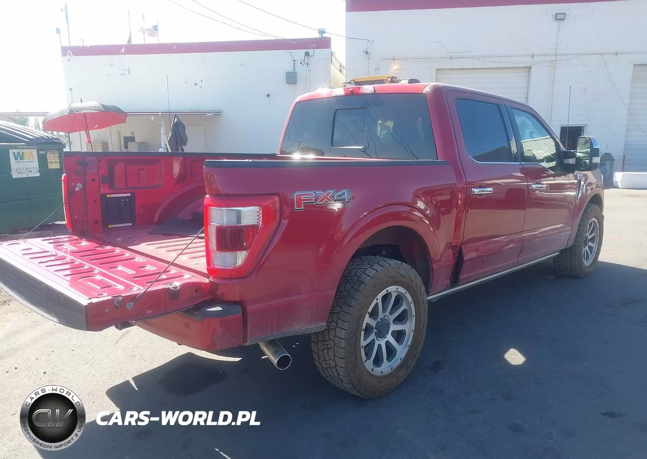 2022 Ford F-150 Platinum VIN:1FTFW1ED0NFC17143 - 4