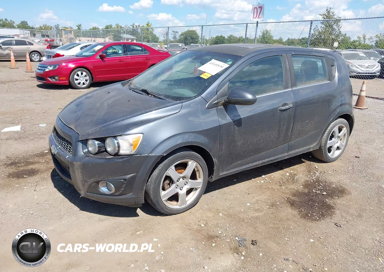 2012 Chevrolet Sonic 2Lz VIN:1G1JE6SH3C4210321 - 2