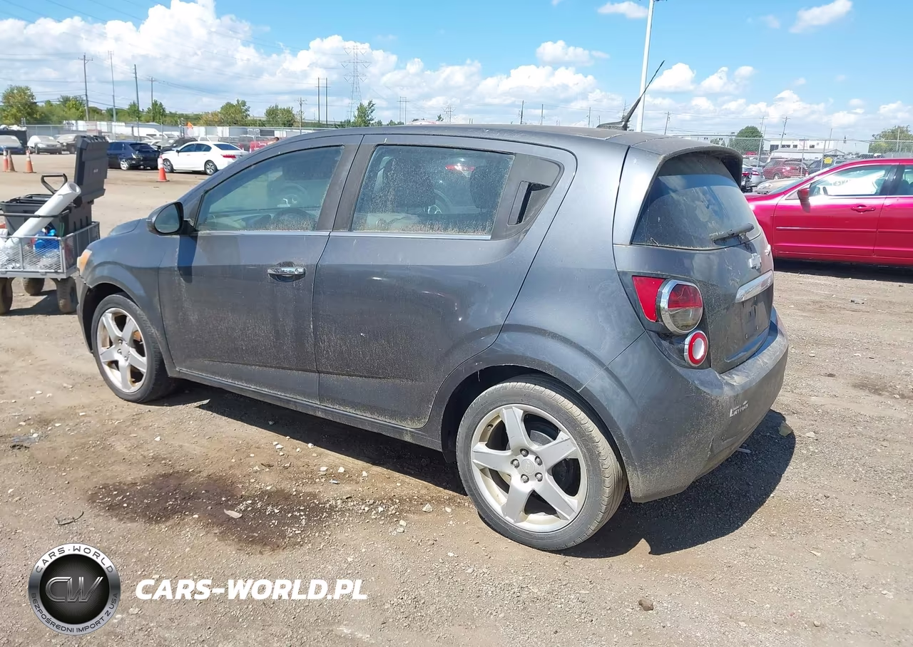 2012 Chevrolet Sonic 2Lz VIN:1G1JE6SH3C4210321 - 3