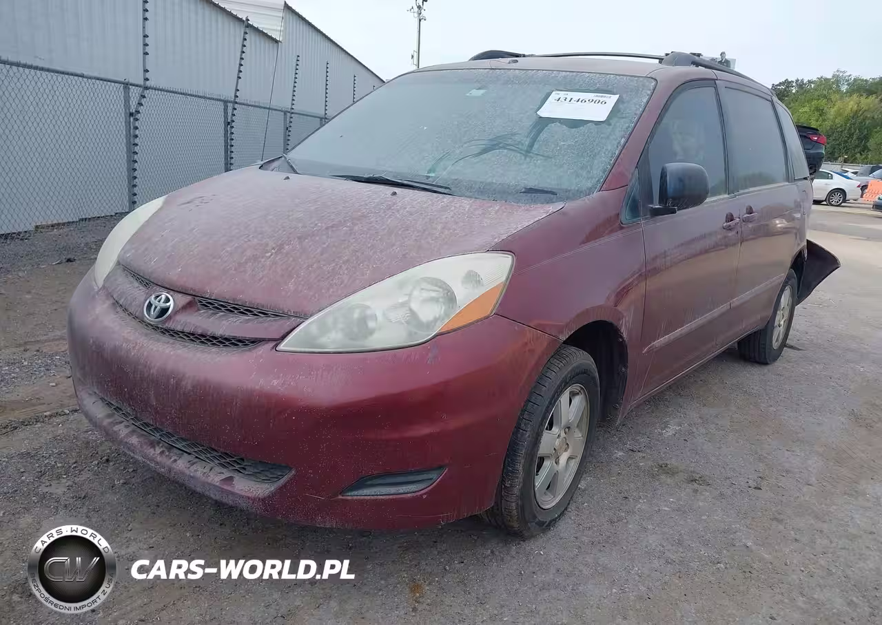 2006 Toyota Sienna Le VIN:5TDZA23C16S580211 - 2