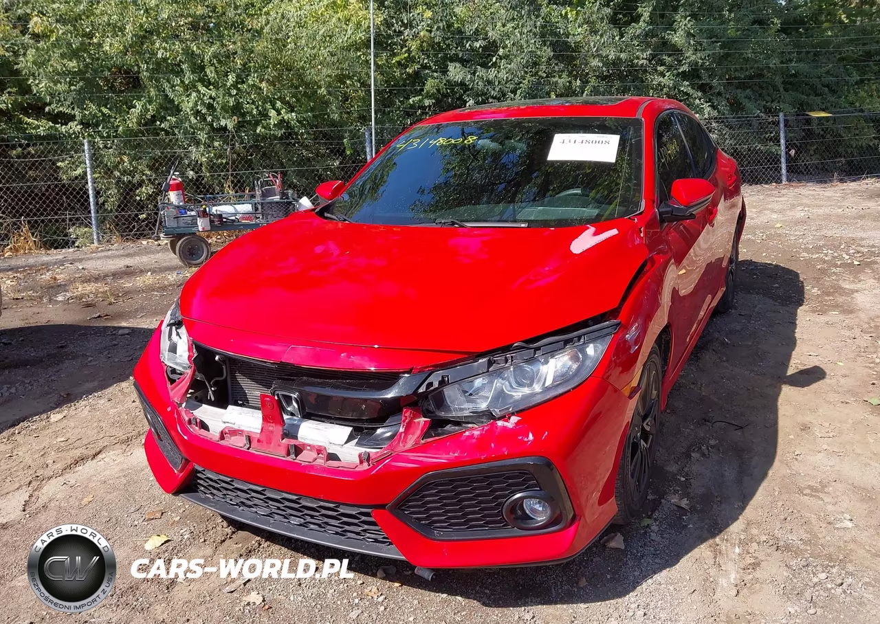 2018 Honda Civic Ex VIN:SHHFK7H51JU235635 - 2