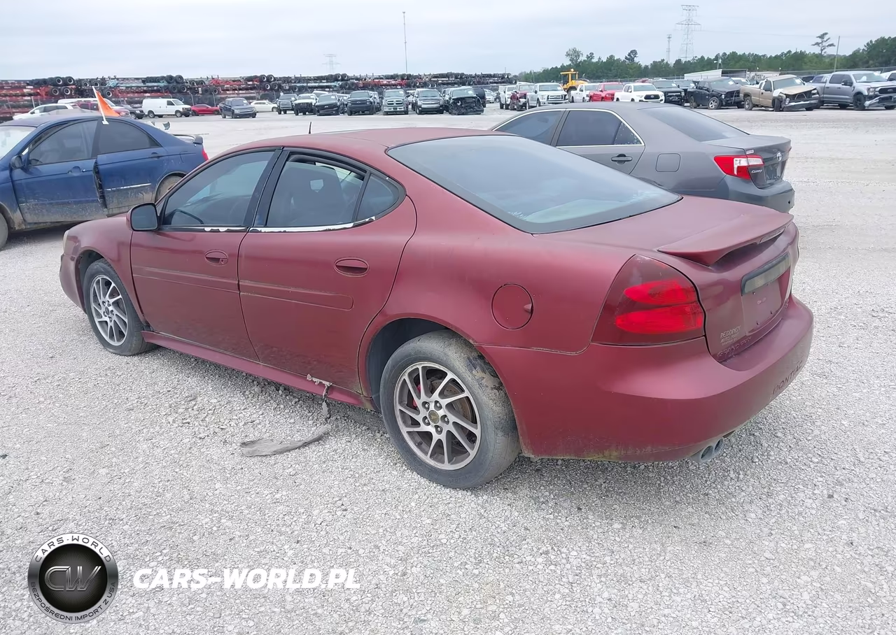 2004 Pontiac Grand Prix Gtp VIN:2G2WR524341230885 - 3