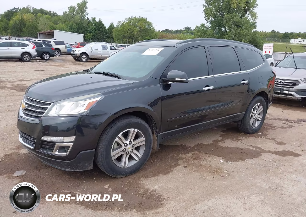 2015 Chevrolet Traverse 2Lt VIN:1GNKVHKD6FJ238258 - 2