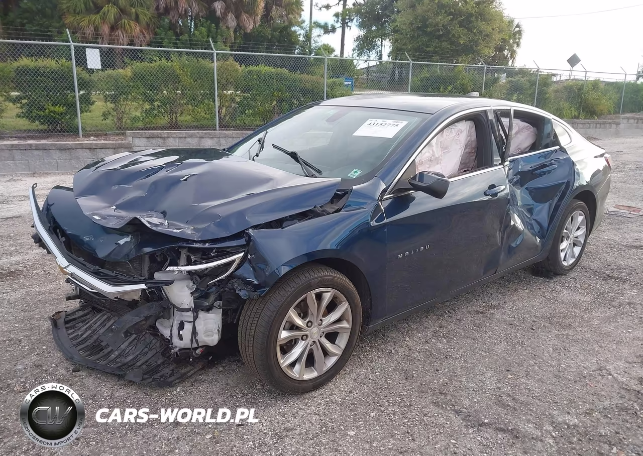 2020 Chevrolet Malibu Fwd Lt VIN:1G1ZD5ST3LF075009 - 2
