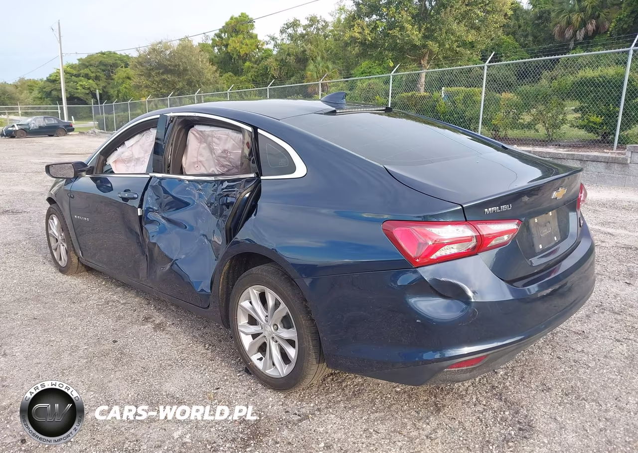 2020 Chevrolet Malibu Fwd Lt VIN:1G1ZD5ST3LF075009 - 3