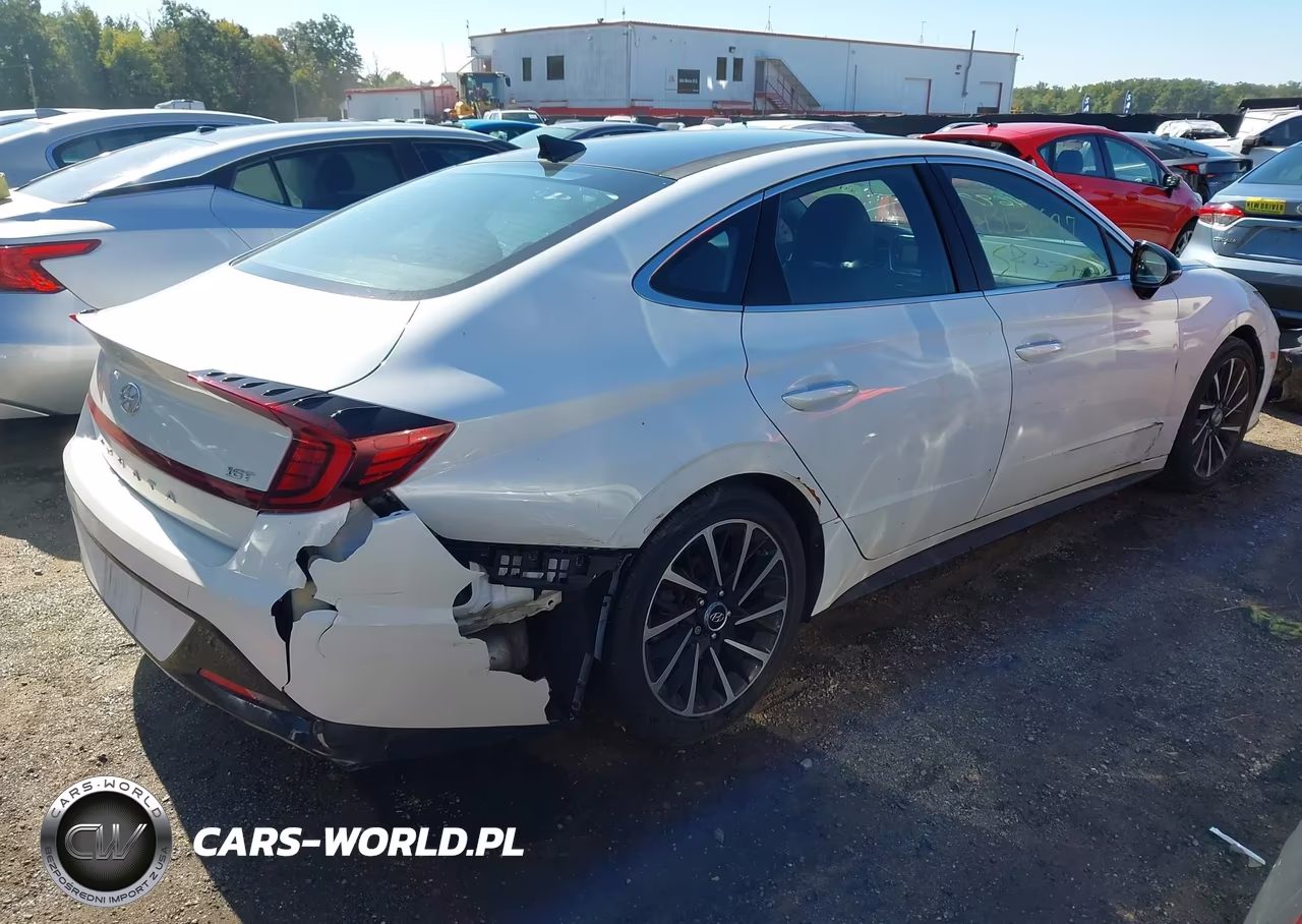 2020 Hyundai Sonata Sel Plus VIN:5NPEJ4J22LH048570 - 4