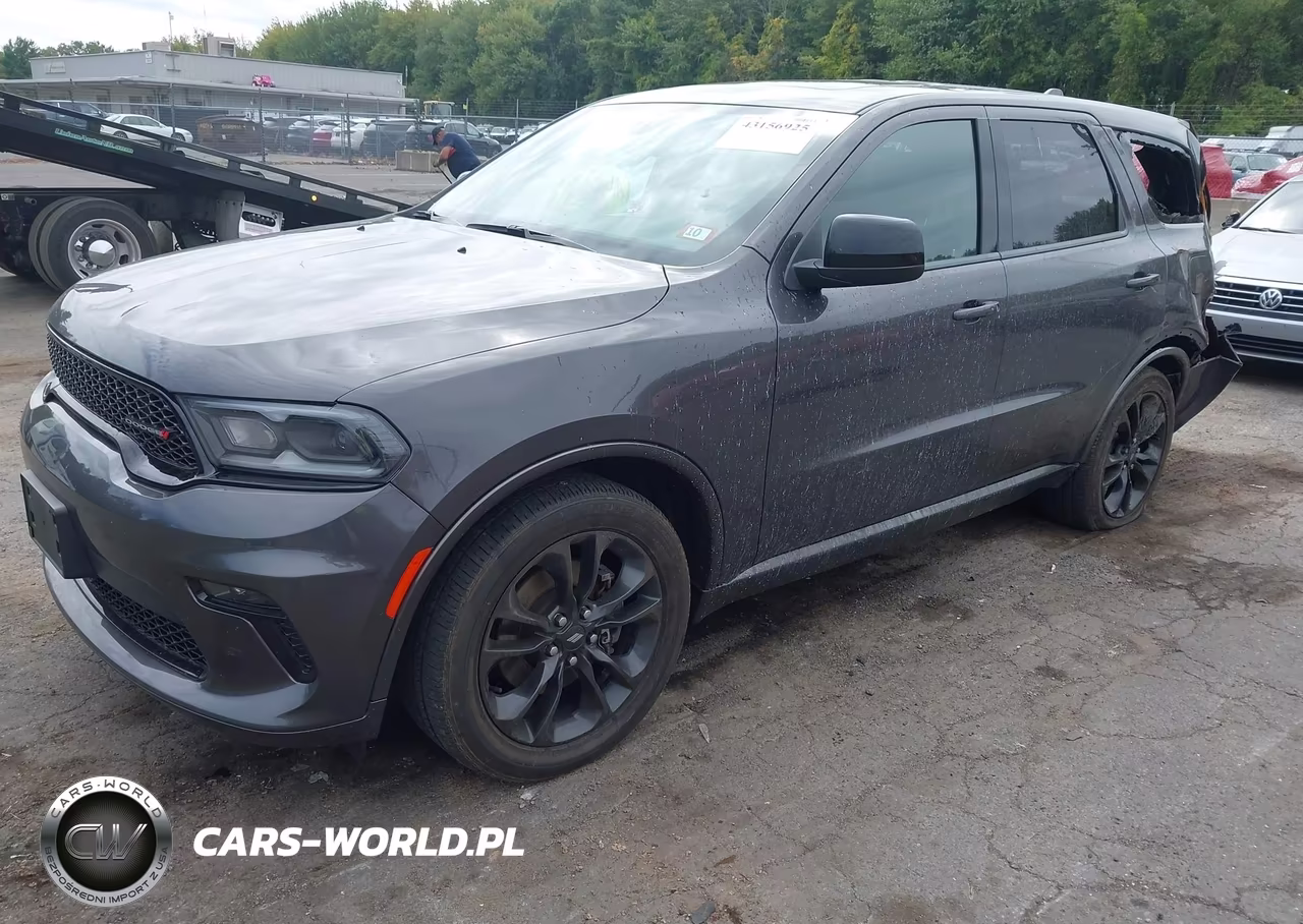 2021 Dodge Durango Sxt Plus Awd VIN:1C4RDJAG5MC572294 - 2