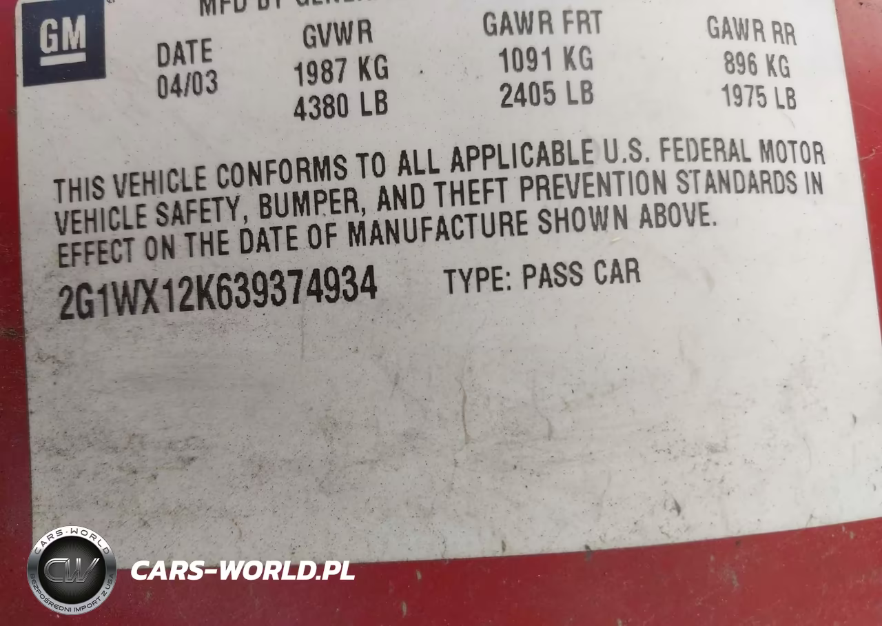 2003 Chevrolet Monte Carlo Ss VIN:2G1WX12K639374934 - 9