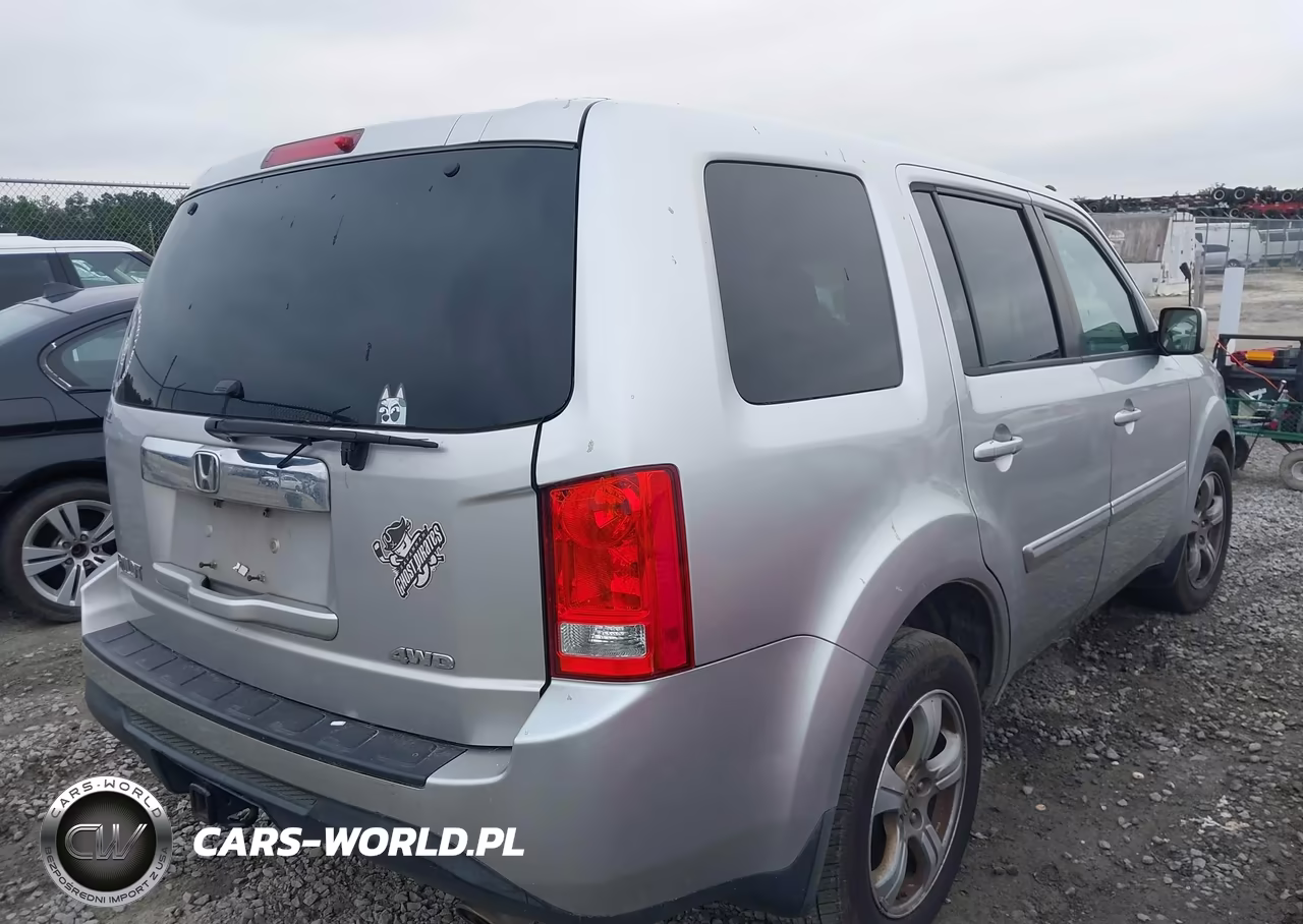 2012 Honda Pilot Ex-L VIN:5FNYF4H51CB044331 - 4
