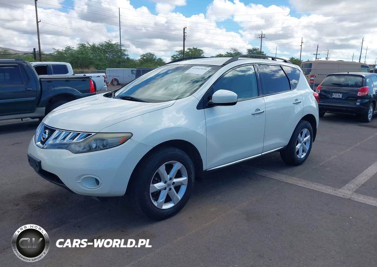 2009 Nissan Murano S VIN:JN8AZ18U39W009801 - 2