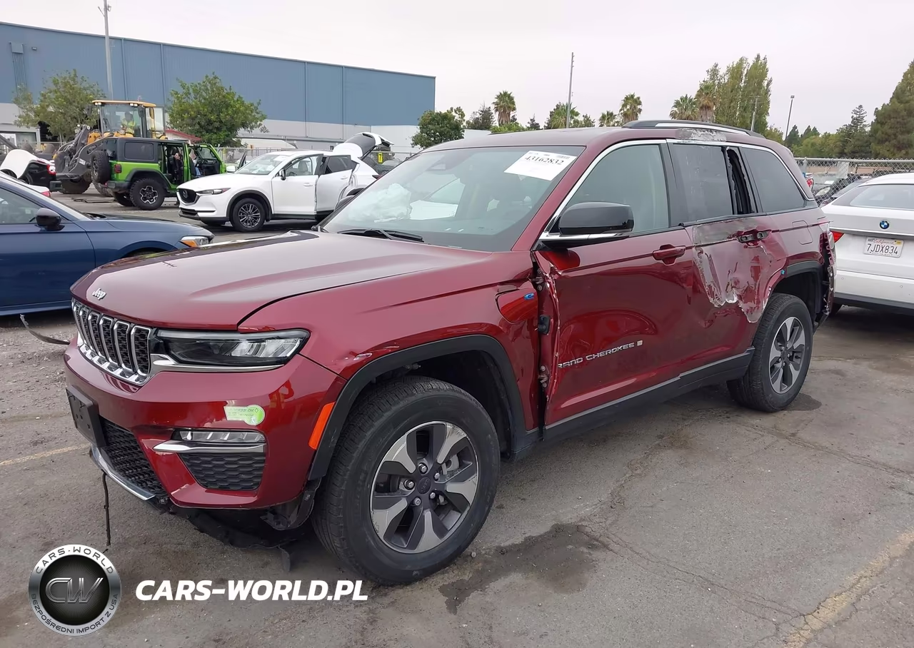 2022 Jeep Grand Cherokee 4Xe Limited 4X4 VIN:1C4RJYB69N8760084 - 2